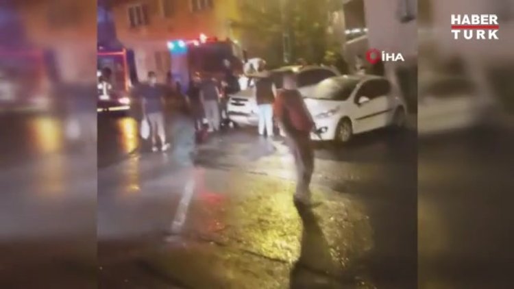 5 katlı binanın bodrumundaki tüpler patladı, ortalık savaş alanına döndü