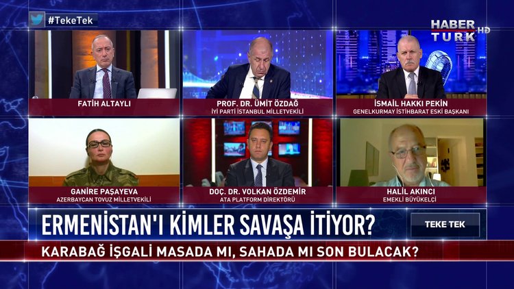 Teke Tek - 12 Ekim 2020 (Karabağ işgali masada mı, sahada mı son bulacak?)