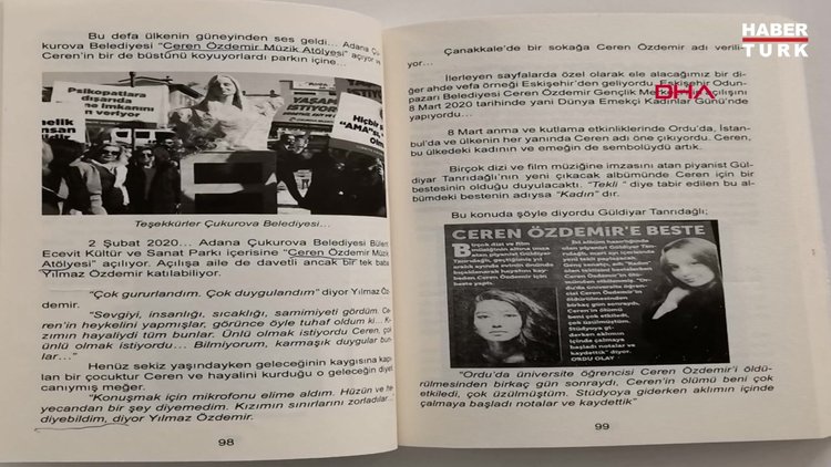 Hayatı kitap olan Ceren, ölümünü rüyasında görmüş