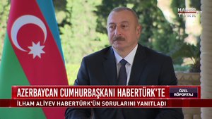 Özel Röportaj - 14 Ekim 2020 (Azerbaycan Cumhurbaşkanı İlham Aliyev Habertürk'te)