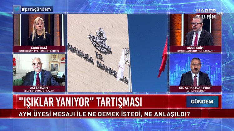 Para Gündem - 15 Ekim 2020 (AYM üyesi "ışık" mesajı ile ne demek istedi, ne anlaşıldı?)