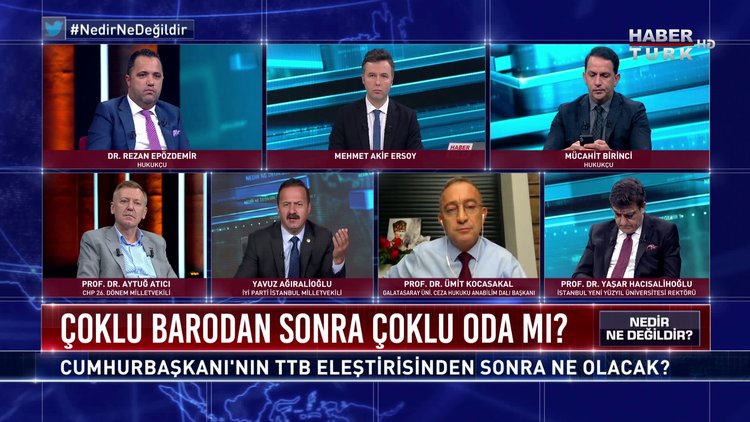 Nedir Ne Değildir - 15 Ekim 2020 (Çoklu barodan sonra çoklu oda mı?)