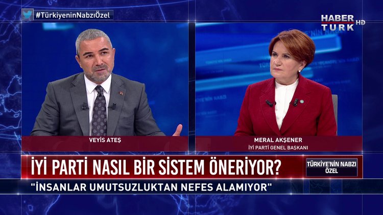 Türkiye’nin Nabzı Özel - 16 Ekim 2020 (İYİ Parti Genel Başkanı Meral Akşener Habertürk’te)