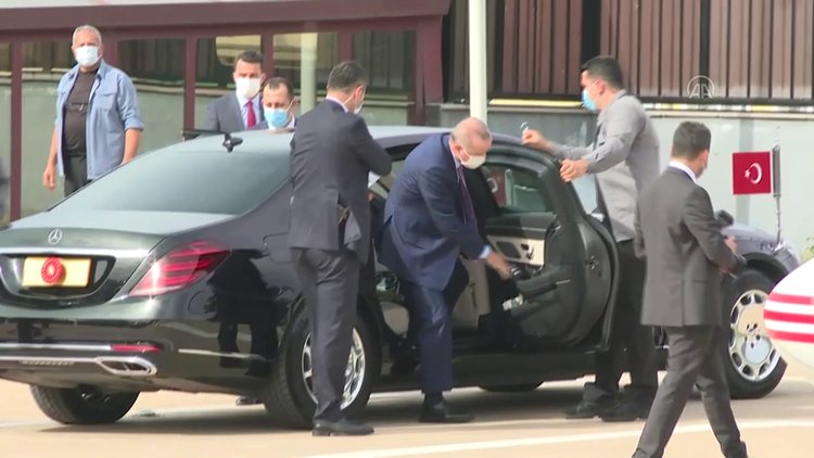 Cumhurbaşkanı Erdoğan, Fatih sondaj gemisini ziyaret ediyor