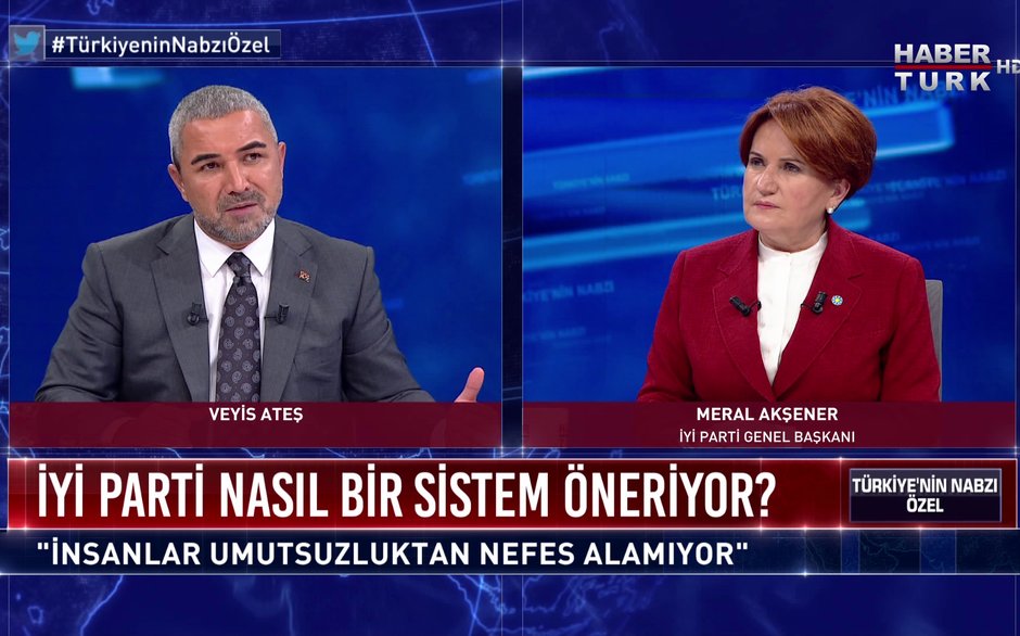 Türkiye’nin Nabzı Özel - 16 Ekim 2020 (İYİ Parti Genel Başkanı Meral Akşener Habertürk’te)