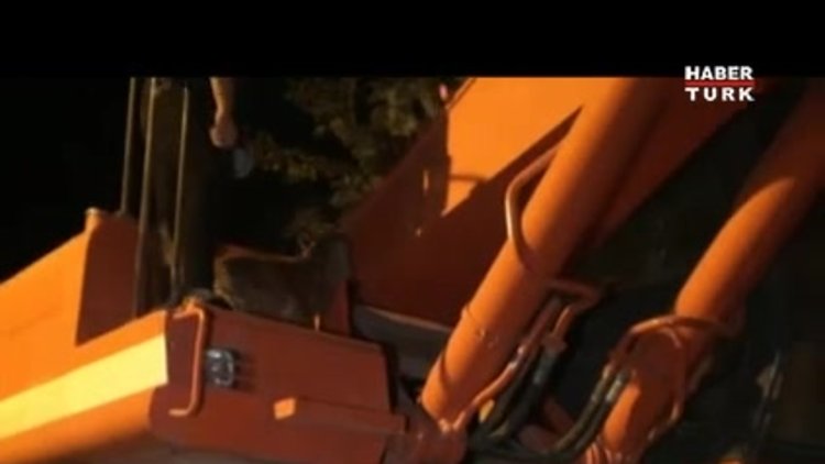 Kepçenin pistonlarından çıktı: 159 kilo