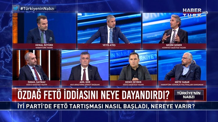 Türkiye&#039;nin Nabzı - 21 Ekim 2020 (Ümit Özdağ İYİ Parti&#039;de FETÖ iddiasını neye dayandırdı ?)