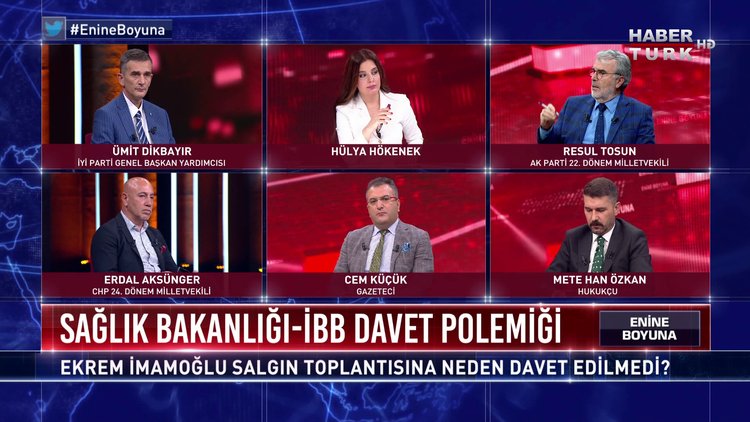 Enine Boyuna - 23 Ekim 2020 (Ekrem İmamoğlu, salgın toplantısına neden davet edilmedi?)