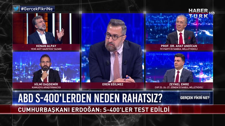 Gerçek Fikri Ne - 23 Ekim 2020 (ABD’nin S-400 tepkisi neden dinmiyor?)