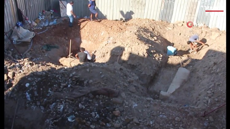 İnşaat alanından tarih fışkırdı