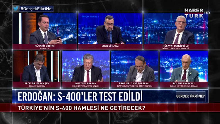 Gerçek Fikri Ne - 24 Ekim 2020 (Türkiye&#039;nin S-400 hamlesi ne getirir, ABD&#039;nin tepkisi neden dinmiyor?)