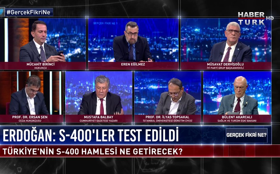 Gerçek Fikri Ne - 24 Ekim 2020 (Türkiye'nin S-400 hamlesi ne getirir, ABD'nin tepkisi neden dinmiyor?)