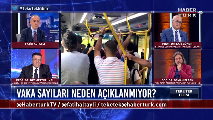 Teke Tek Bilim – 25 Ekim 2020 (Kovid vaka sayıları katlanan İstanbul&#039;da önlem alınıyor mu?)