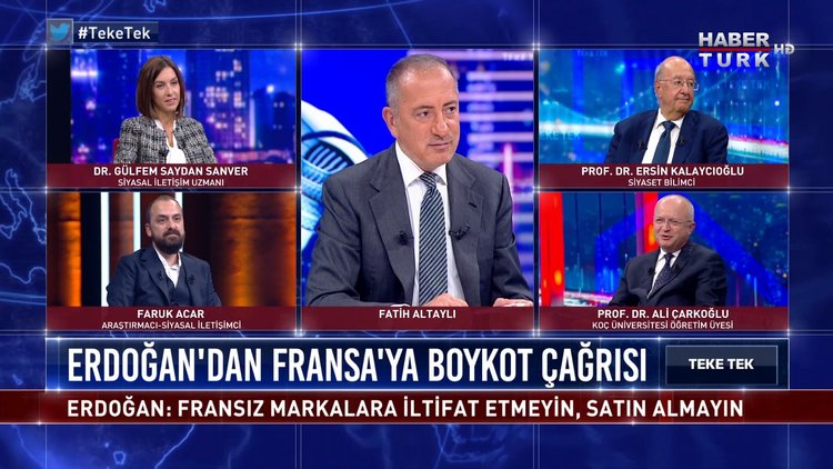 Teke Tek - 26 Ekim 2020 (Macron neden düşmanca davranıyor? )