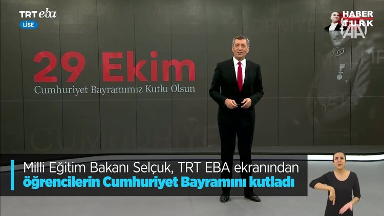 Milli Eğitim Bakanı Selçuk TRT EBA'dan öğrencilere seslendi