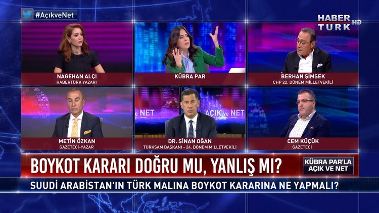 Açık ve Net - 27 Ekim 2020 (Suudi Arabistan'ın Türk malına boykot kararına ne yapmalı?)