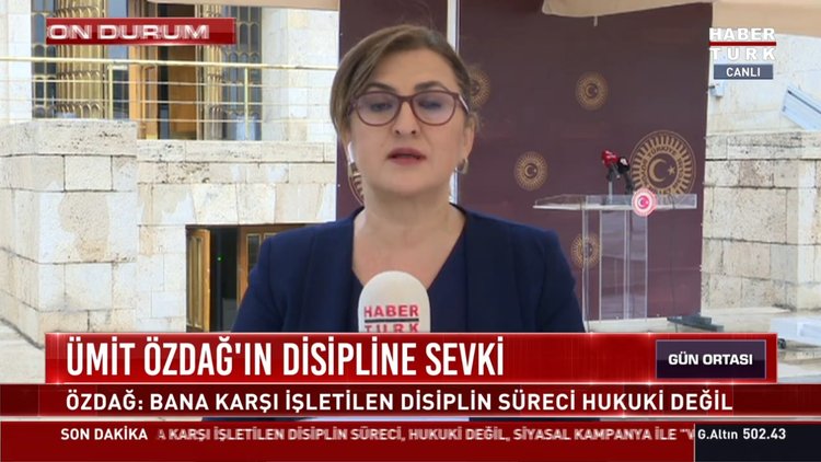 Ümit Özdağ'ın disipline sevki