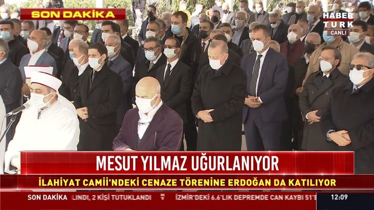 Mesut Yılmaz son yolculuğuna uğurlandı