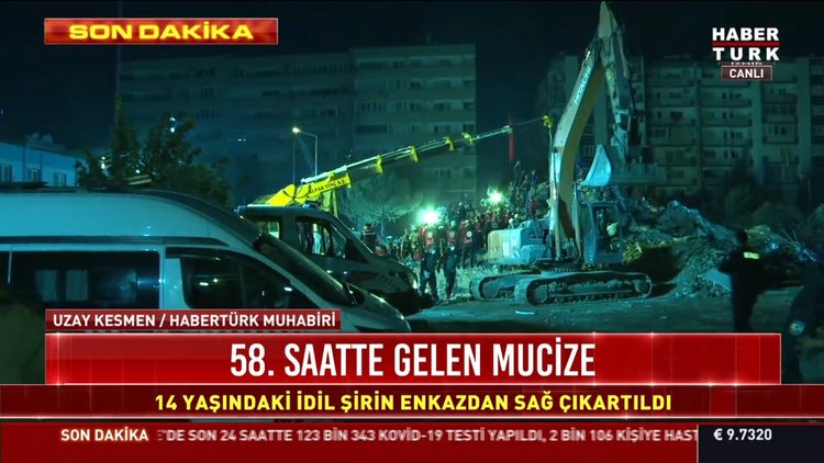 İdil Şirin 58 saat sonra kurtarıldı
