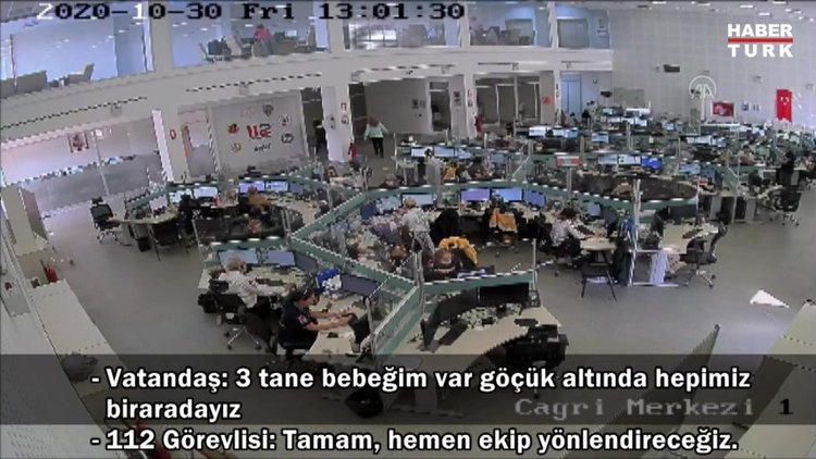 Göçük altından çağrı merkezine ulaşan Fatma Aladağ, yaşadıklarını unutamıyor