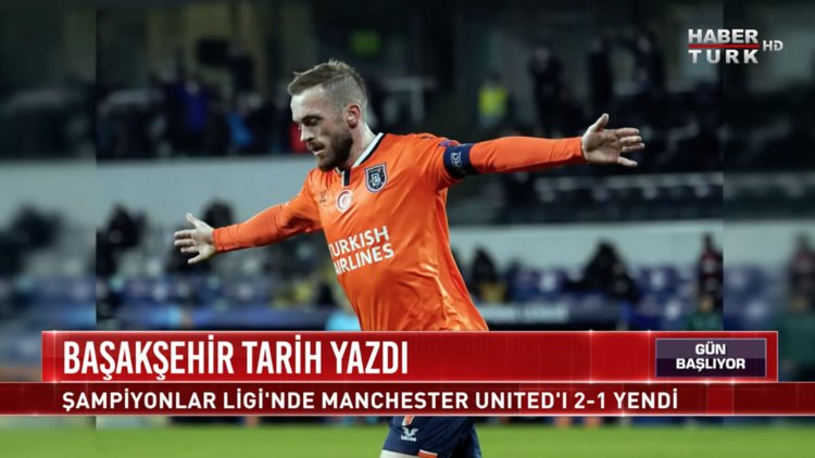 Başakşehir tarih yazdı - Manchester United'i 2-1 yendi