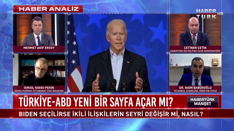 Habertürk Manşet - 6 Kasım 2020 (Erdoğan ve Biden anlaşabilir mi?)
