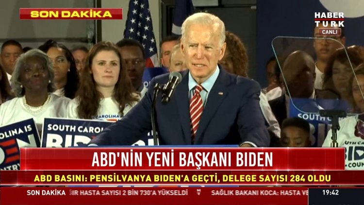 SON DAKİKA! ABD'nin 46. Başkanı Joe Biden seçildi