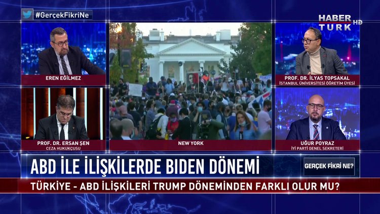 Gerçek Fikri Ne - 7 Kasım 2020 (Türkiye-ABD ilişkileri Trump döneminden farklı olur mu?)