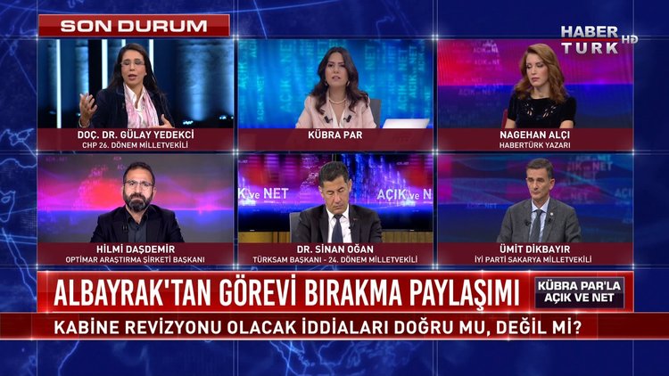 Açık ve Net - 8 Kasım 2020 (Hazine ve Maliye Bakanı Berat Albayrak ile ilgili son durum ne?)