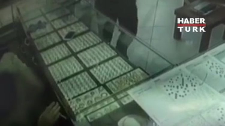 Susturuculu silahla kuyumcuyu böyle vurdu