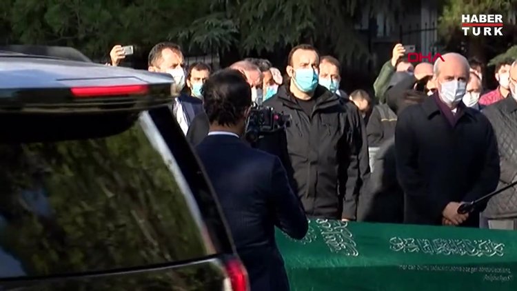 Erdoğan, Ticaret Bakanı Pekcan'ın annesinin cenazesine katıldı