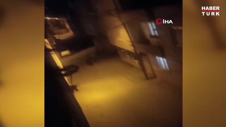 Kısıtlamaya uymayan gençler polisten böyle kaçtı