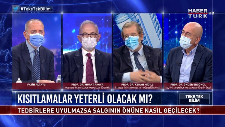 Teke Tek Bilim - 22 Kasım 2020 (Tedbirlere uyulmazsa salgının önüne nasıl geçilecek?)