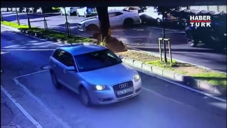 Enes Batur'un ölümden döndüğü kaza kamerada