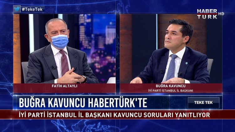 Teke Tek - 23 Kasım 2020 (İYİ Parti İstanbul İl Başkanı Buğra Kavuncu, Ümit Özdağ'ın FETÖ iddialarına ne diyor?)