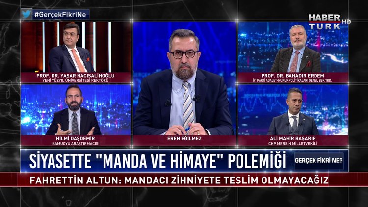 Gerçek Fikri Ne - 28 Kasım 2020 (Türkiye siyasetinde manda ve himaye polemiğinin nedeni ne?)