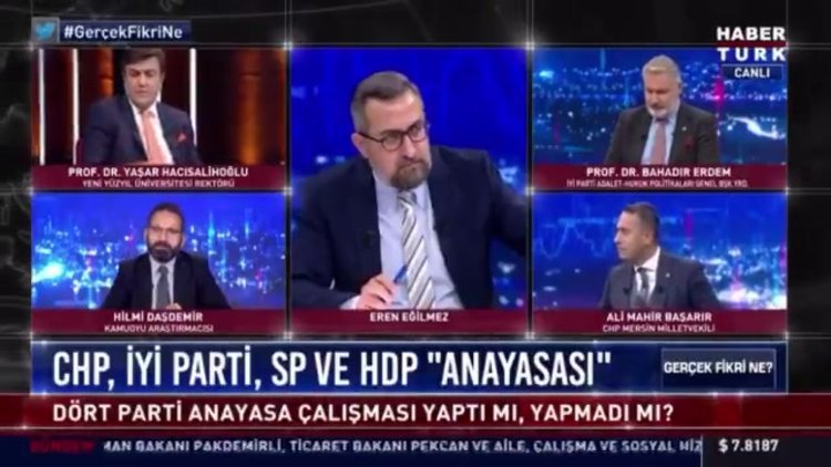 Habertürk'te tartışma