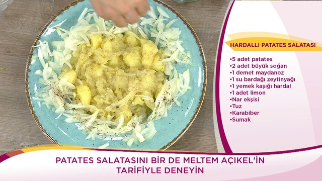 Hardallı Patates Salatası