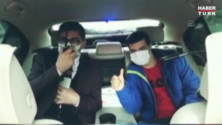 Malatya'da engelli gencin polis telsizinde anons geçme hayali gerçek oldu