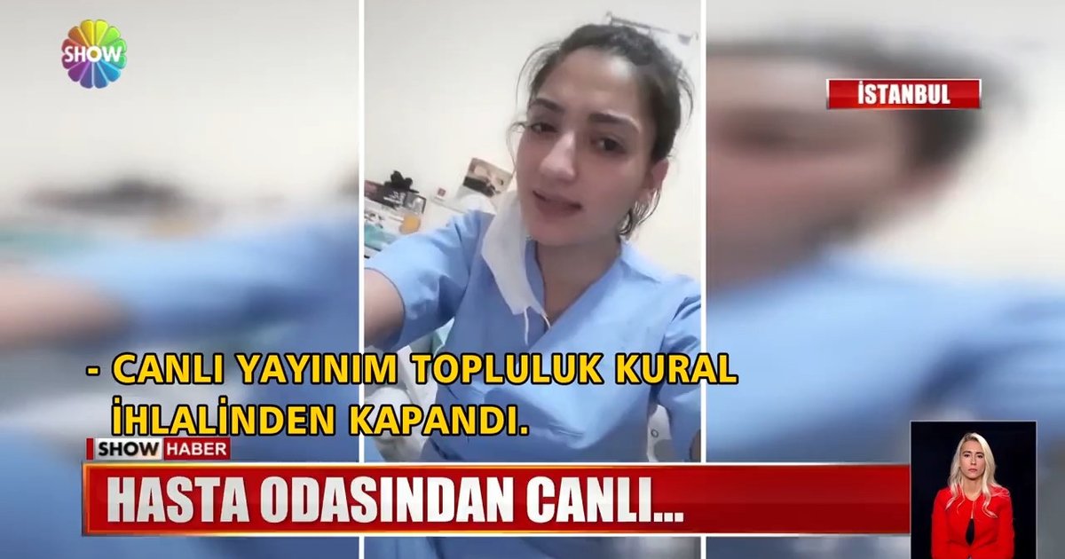 Hasta Odasindan Canli Show Ozel Haber