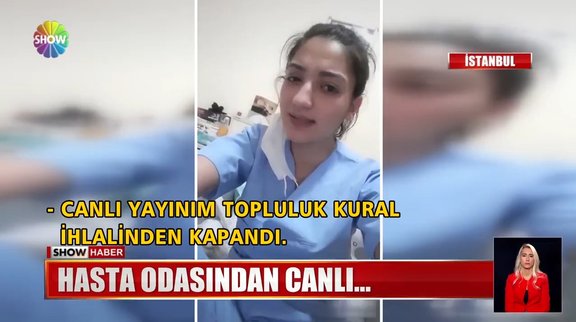 Hasta Odasindan Canli Show Ozel Haber