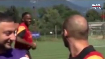 sneijder atti arap spiker cildirdi