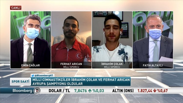 İbrahim Çolak ve Ferhat Arıcan, Spor Saati'ne konuk oldu