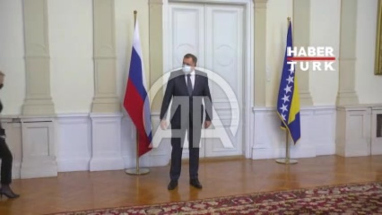 Bosna Hersekli liderler Dzaferovic ile Komsic, Rus Bakan Lavrov ile görüşmeyi reddetti