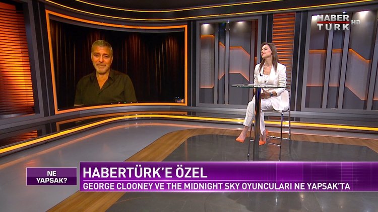 Ne Yapsak - 15 Aralık 2020 (George Clooney ve The Midnight Sky oyuncuları Habertürk TV&#039;de)