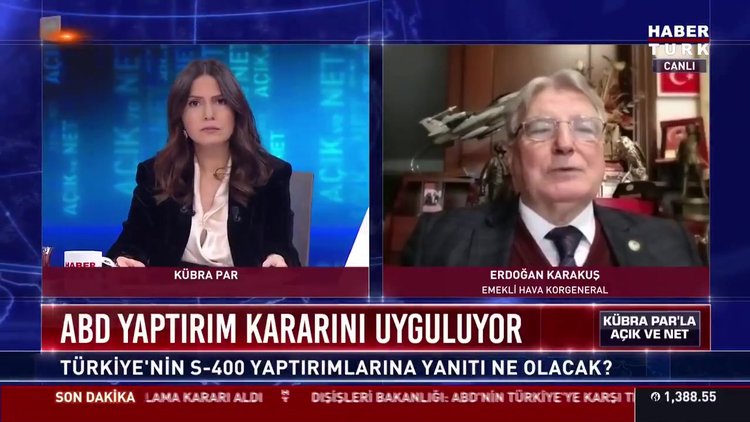 ABD'den Türkiye'ye S-400 yaptırımı!