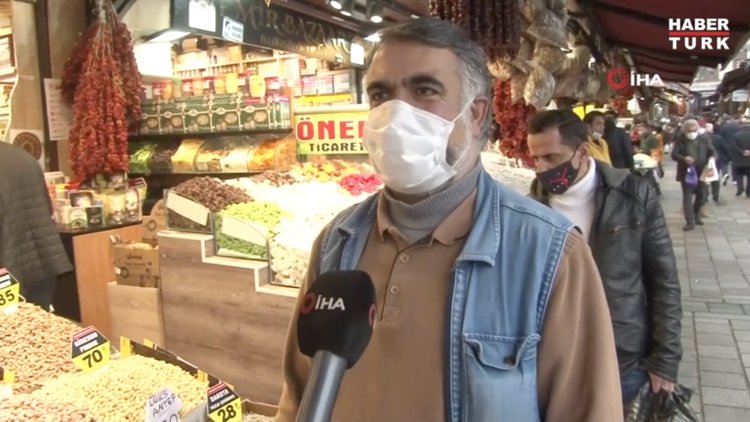 Yılbaşı kısıtlamaları öncesi vatandaşlar alışverişe başladı!