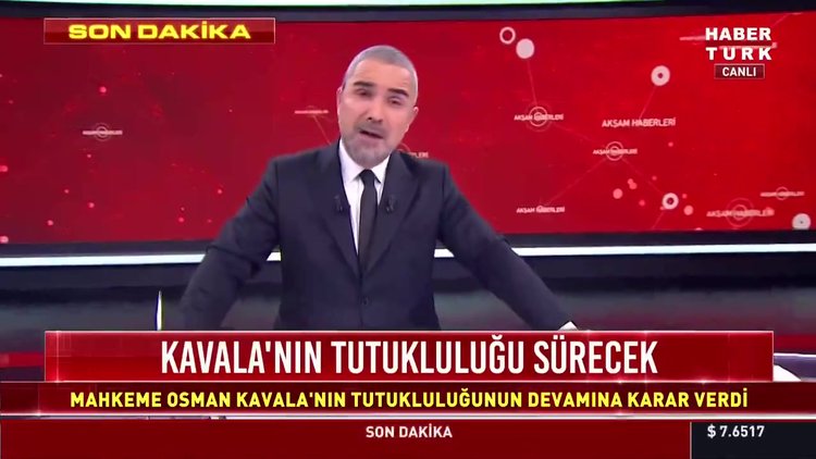Osman Kavala'nın tutukluluğu sürecek