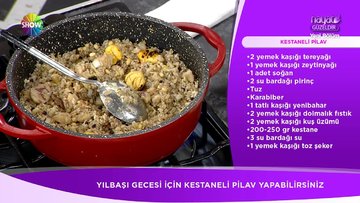 Kestaneli pilav