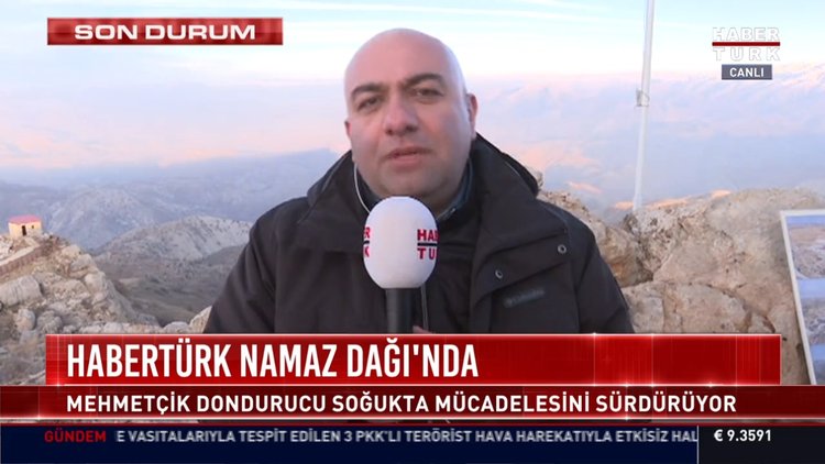 Habertürk Namaz Dağı'nda
